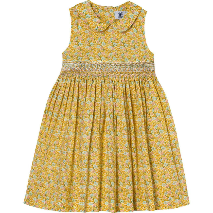 Hand-Smocked Girls Dress - Fernanda