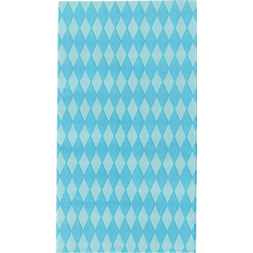 Check It! Out of the Blue Check Guest Napkins