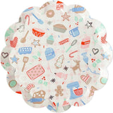 Baking Spirits Bright Scalloped Small Plates