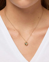 Gold Heart Necklace - Lev Small