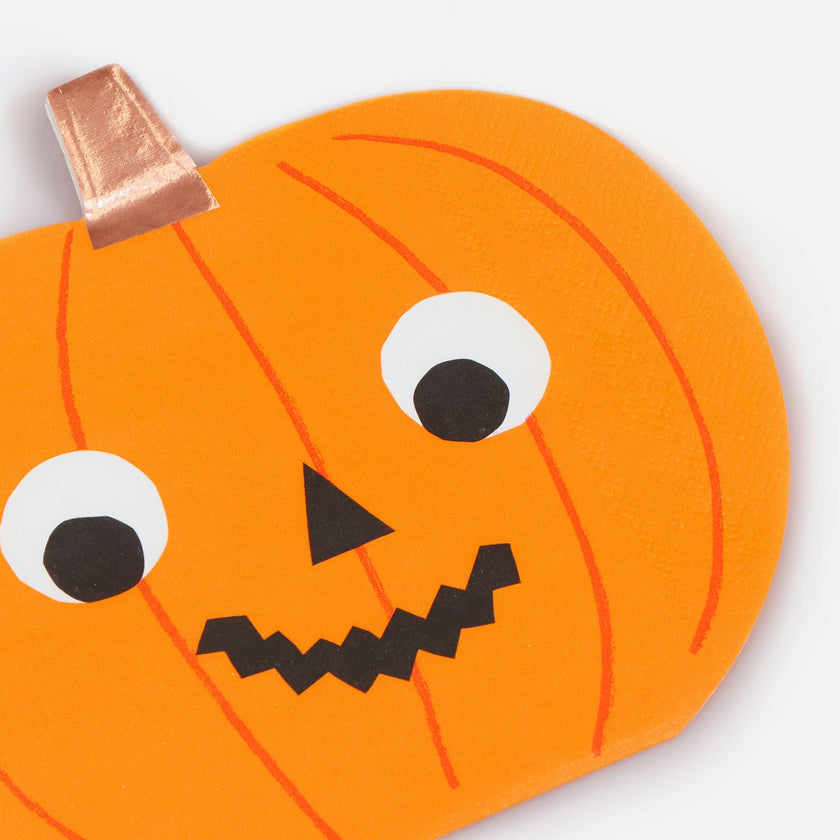 Halloween Pumpkin Napkins