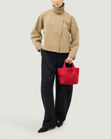 St. Barths Small Tote | Cerise