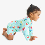 Clearance baby one-piece rash guard in beach balls