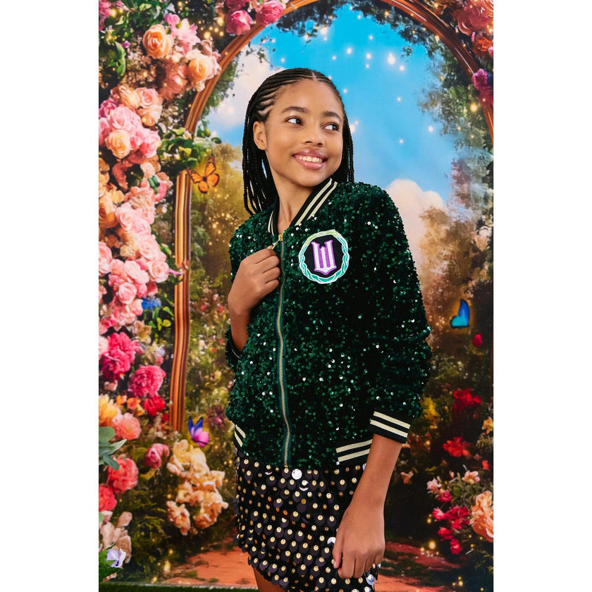Elphaba Sequin Bomber