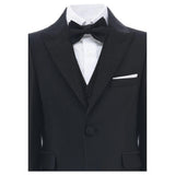 Black Classic Glitter Lapel Suit
