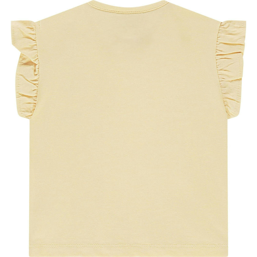 Ruffled Sleeve T-Shirt