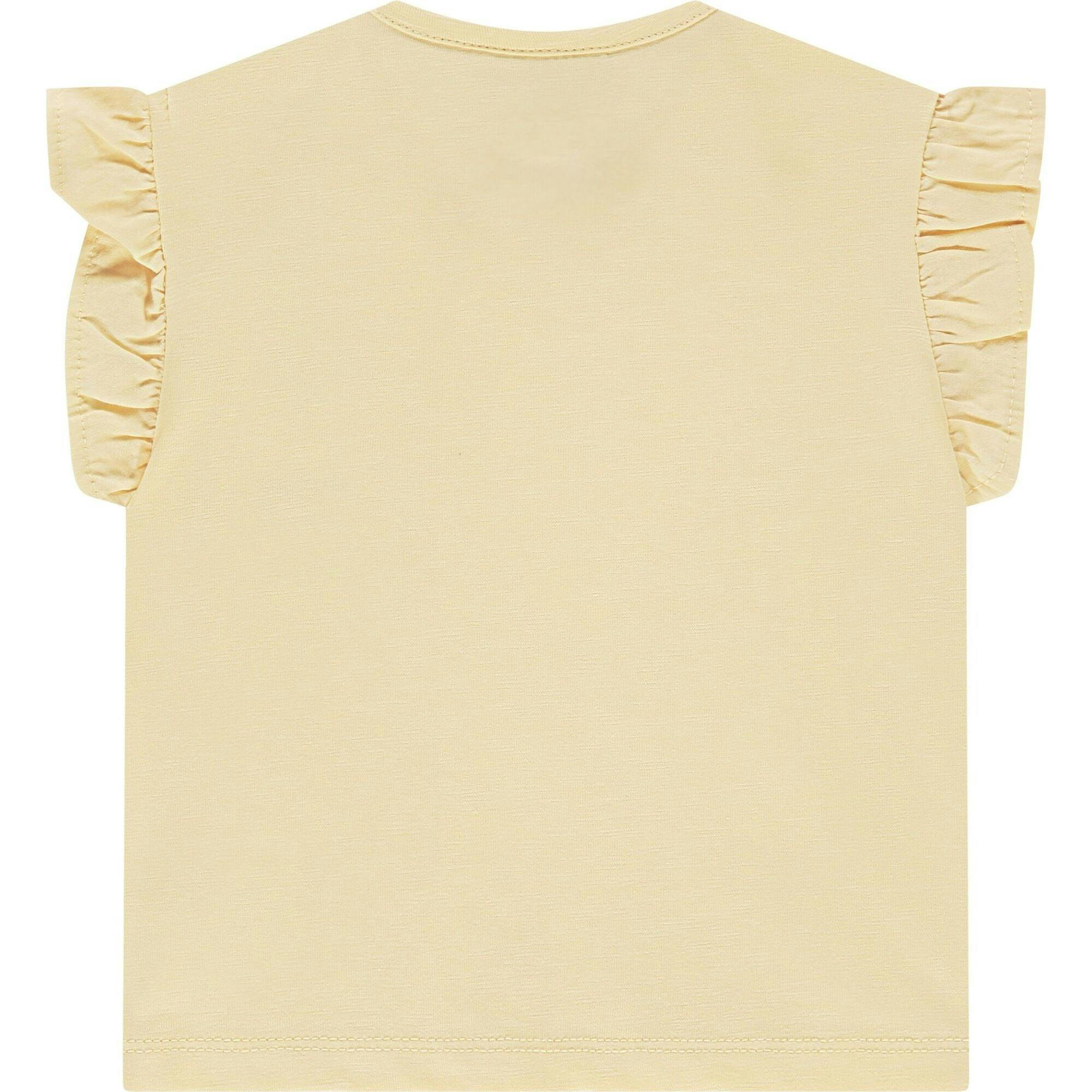 Ruffled Sleeve T-Shirt
