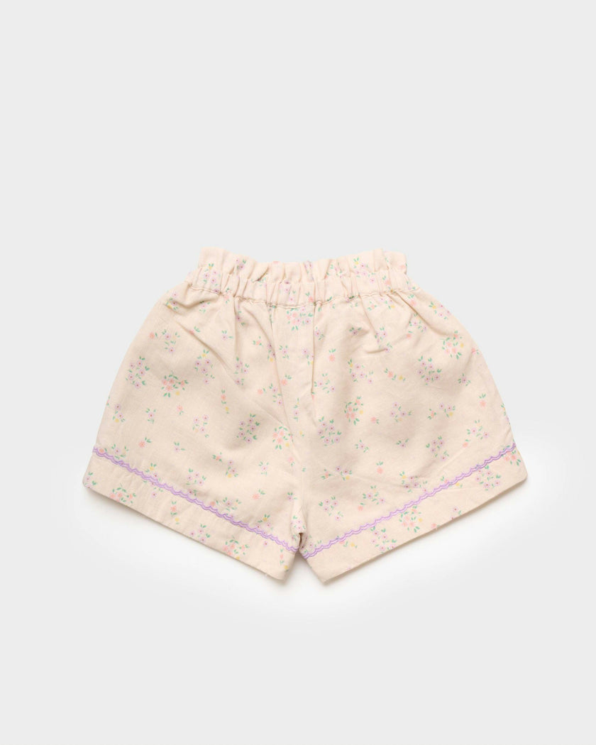 Roman Short - Painted Bouquet print