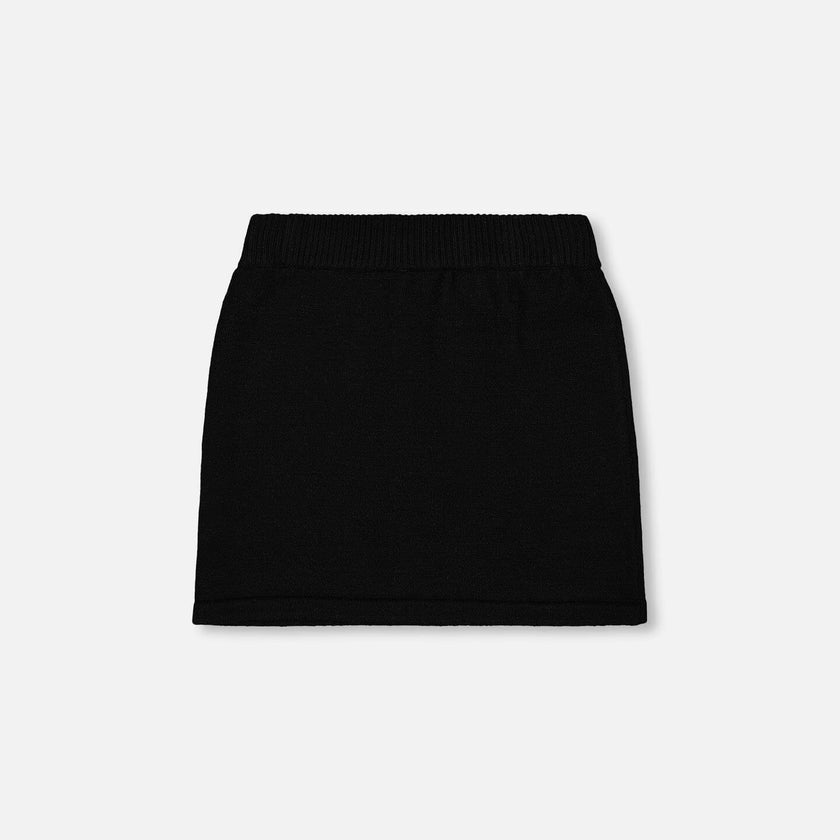 Knitted Skirt with Intarsia