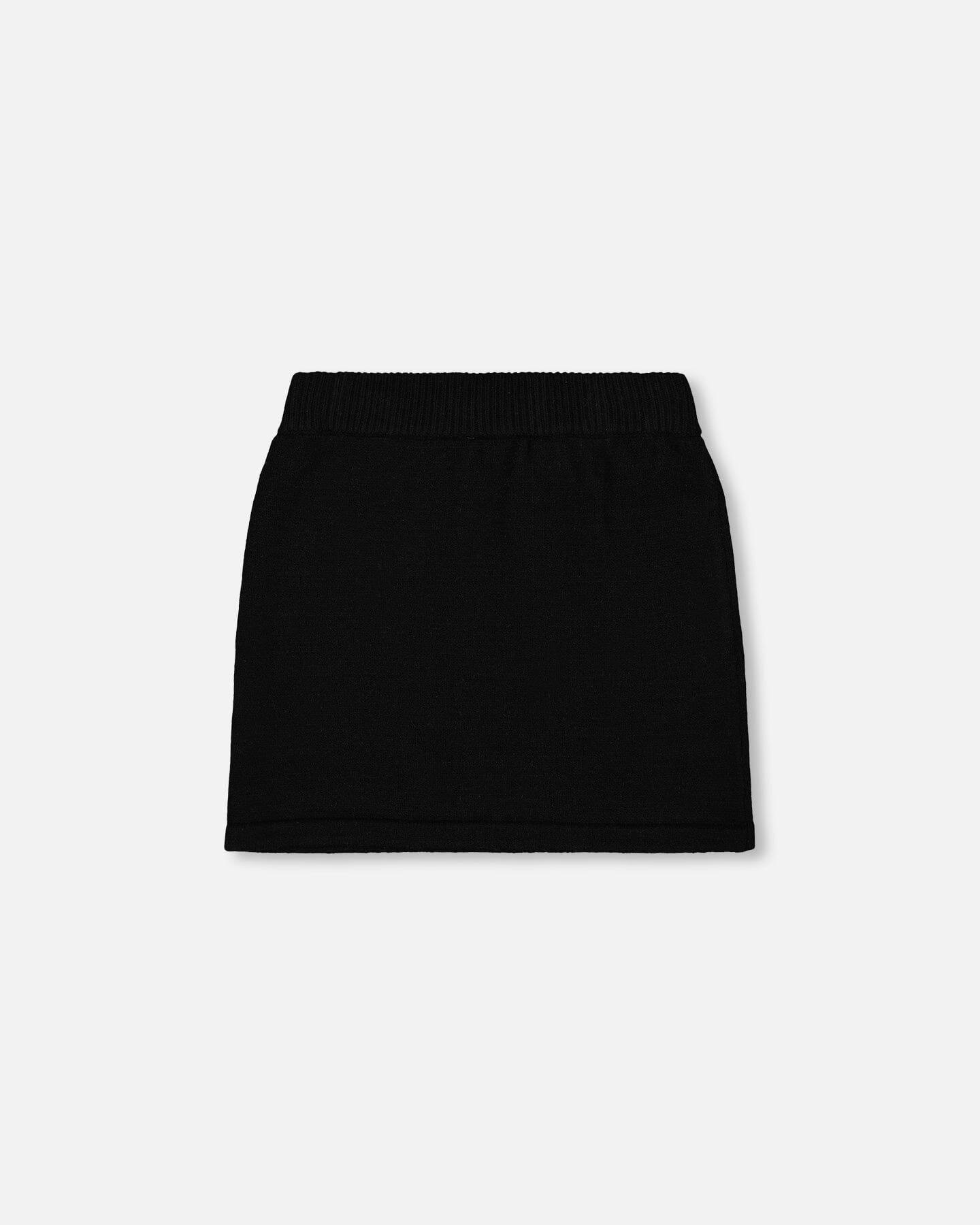 Knitted Skirt with Intarsia