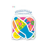 Stickiville Peace and Love Vinyl Stickers