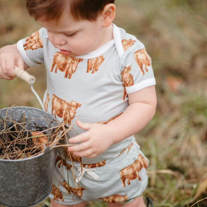 Highland Bamboo Short Sleeve One Piece