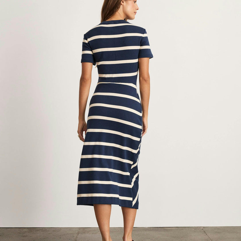 Short Sleeve Striped Cody Dress