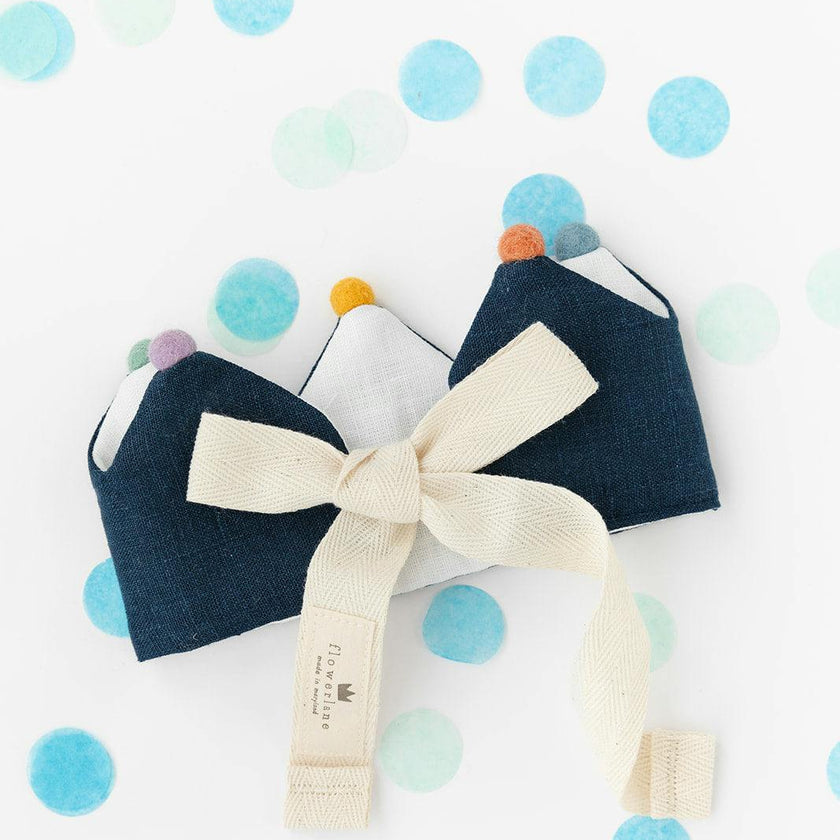 Navy Custom Birthday Crown