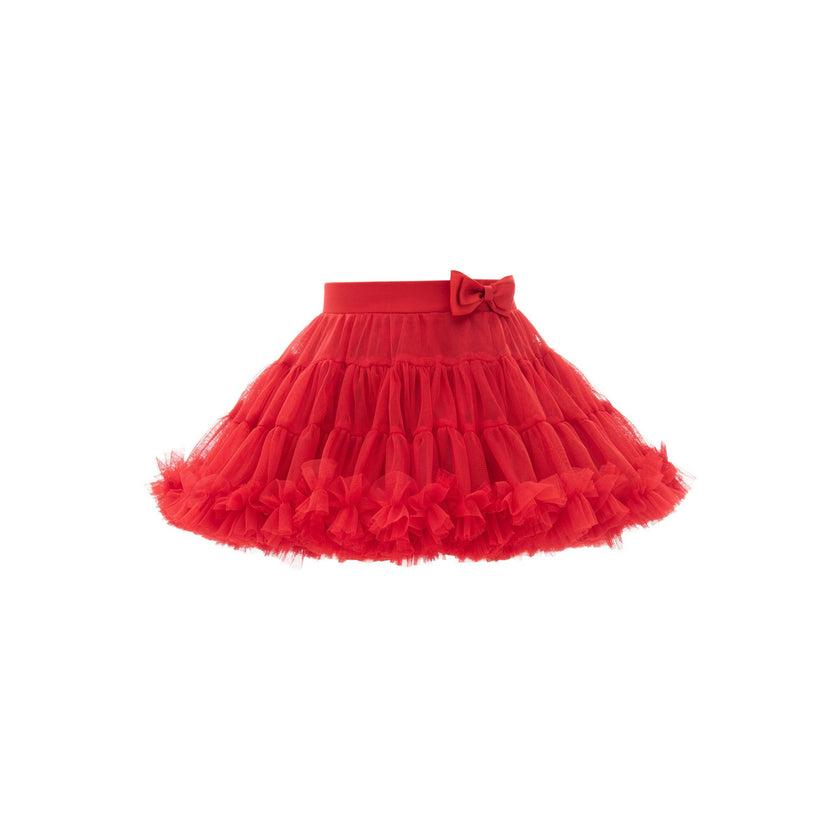 Red Bow Tutu Skirt
