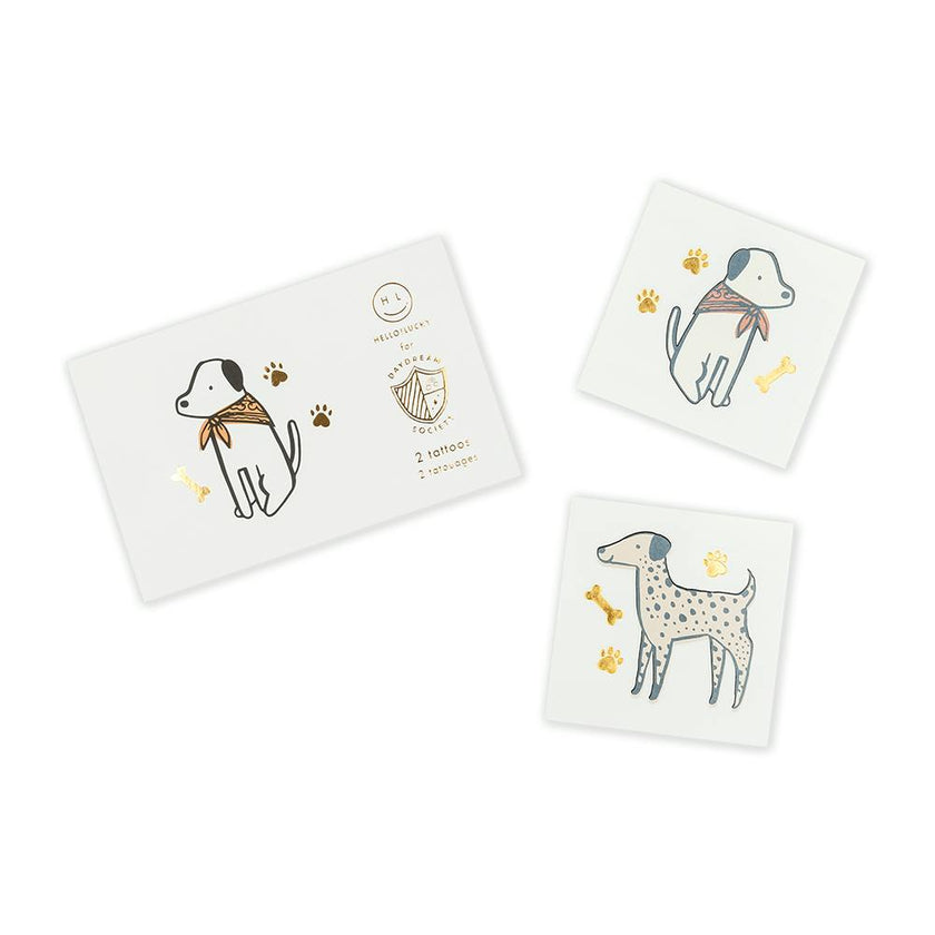 Puppy Dog Temporary Tattoos