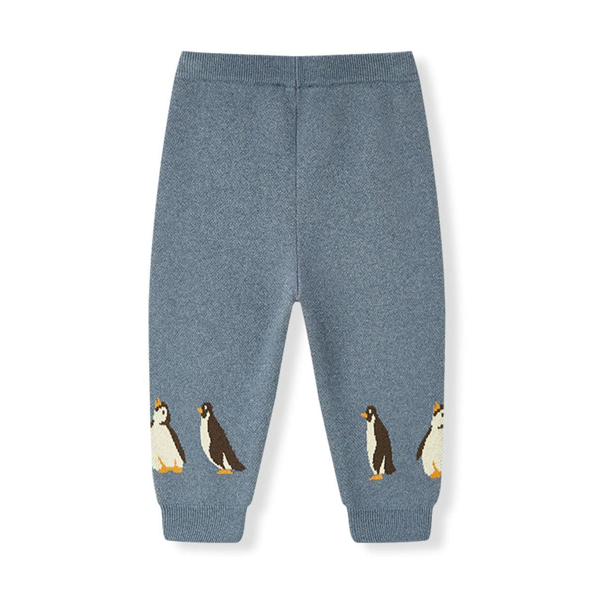 Family Knitted Birdseye Jacquard Sweatpants