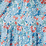 Ditsy Floral Smocked Dress, multicolor