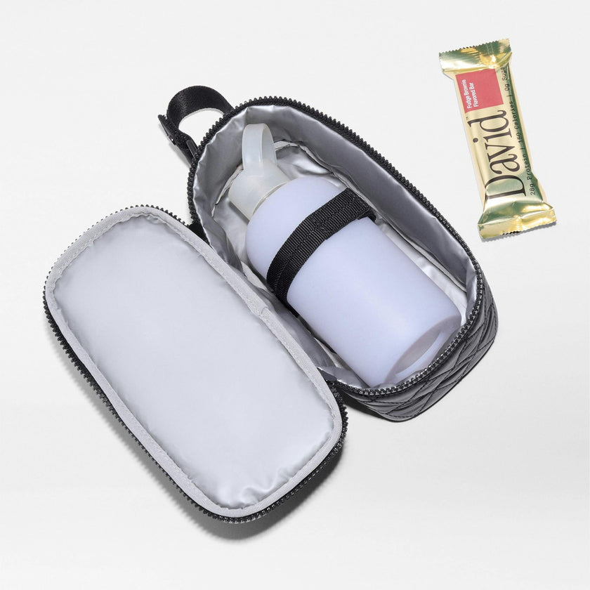 Black Metro Single Bottle Cooler