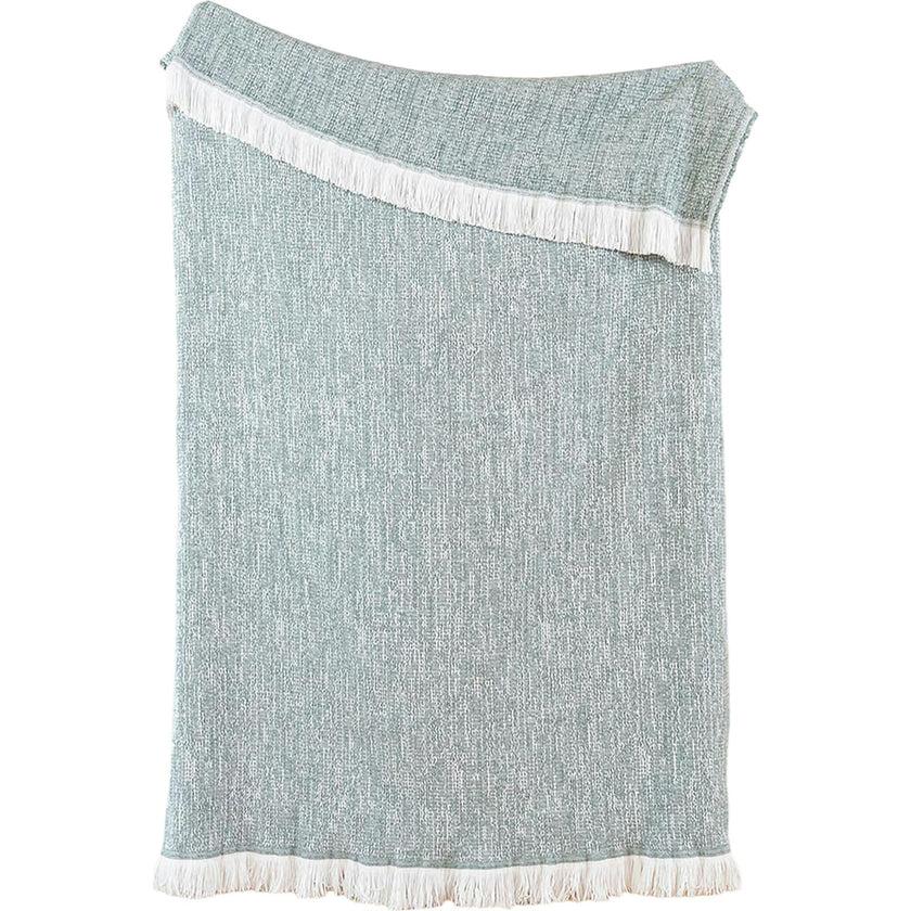 Crosshatch Stain Resistant Indoor Outdoor Throw