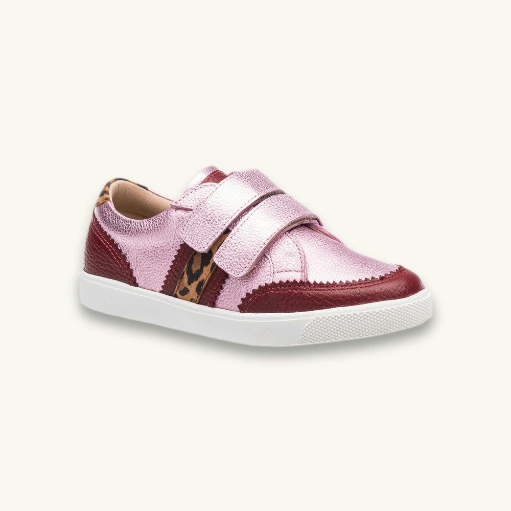 Marti Sneaker | Metallic Carnation Pink Suede