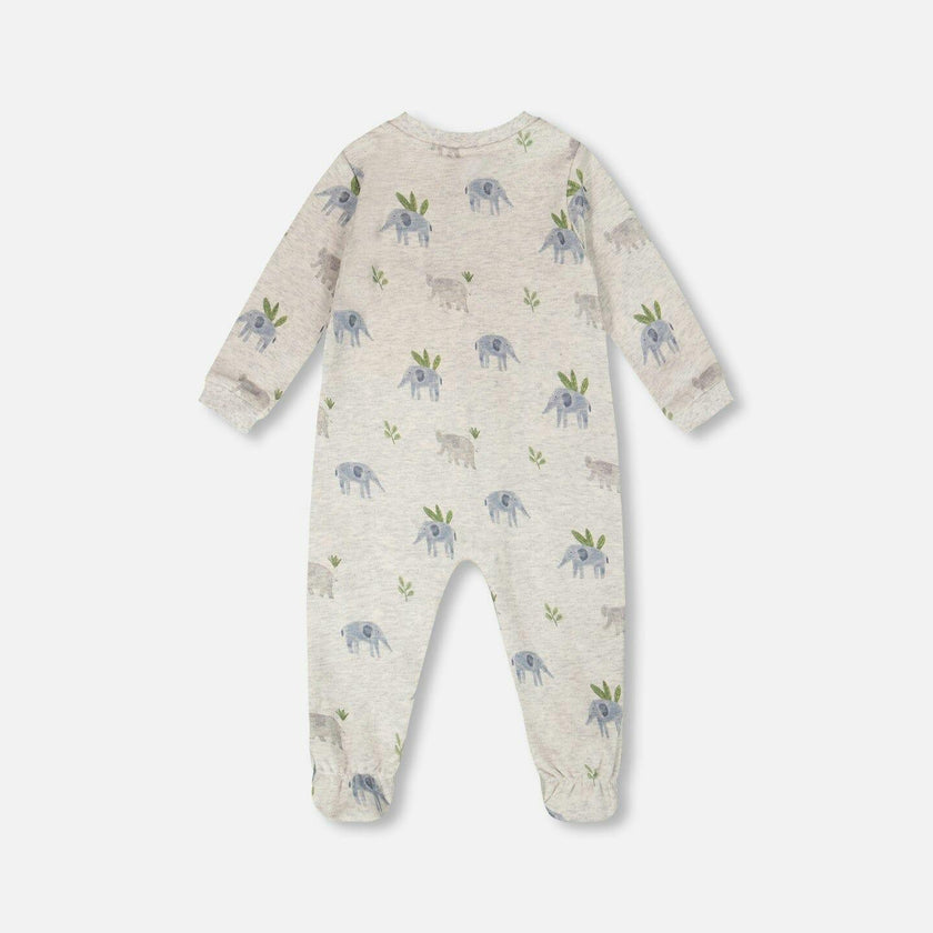 Organic Cotton Baby One-Piece Pajamas