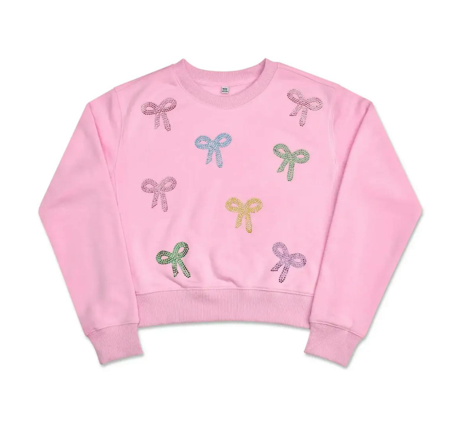 Sparkling Bows Sweatshirt
