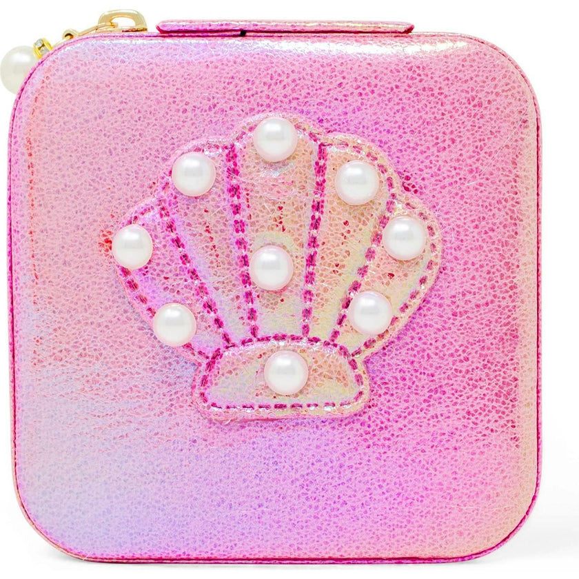 Girl's Mermaid Seashell Pearl Jewelry Box