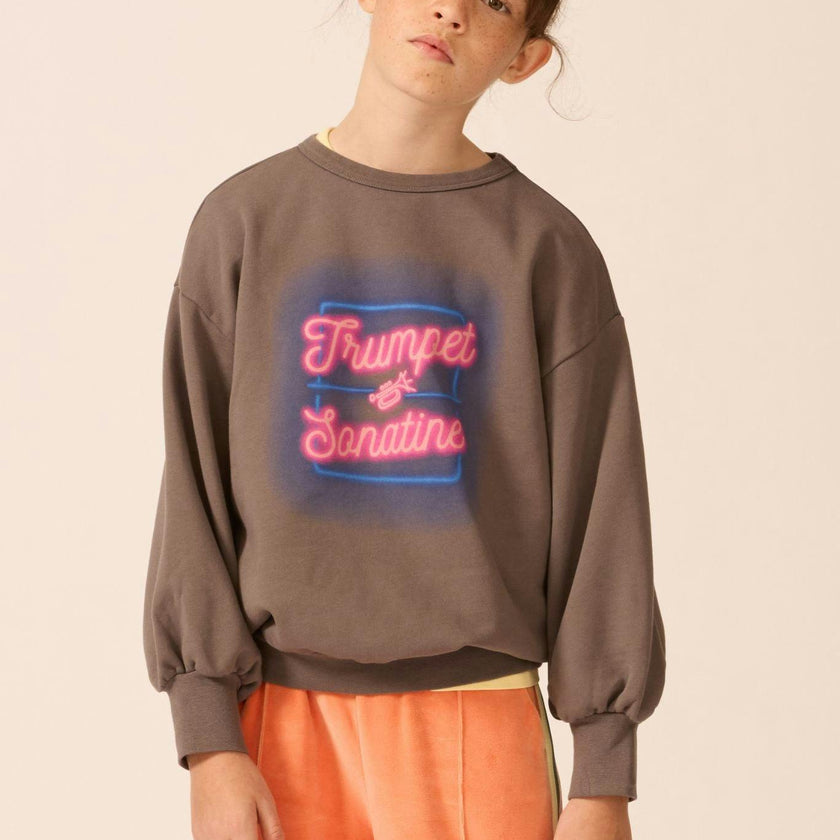 Organic Weekend Sweatshirt in Midnight Slate