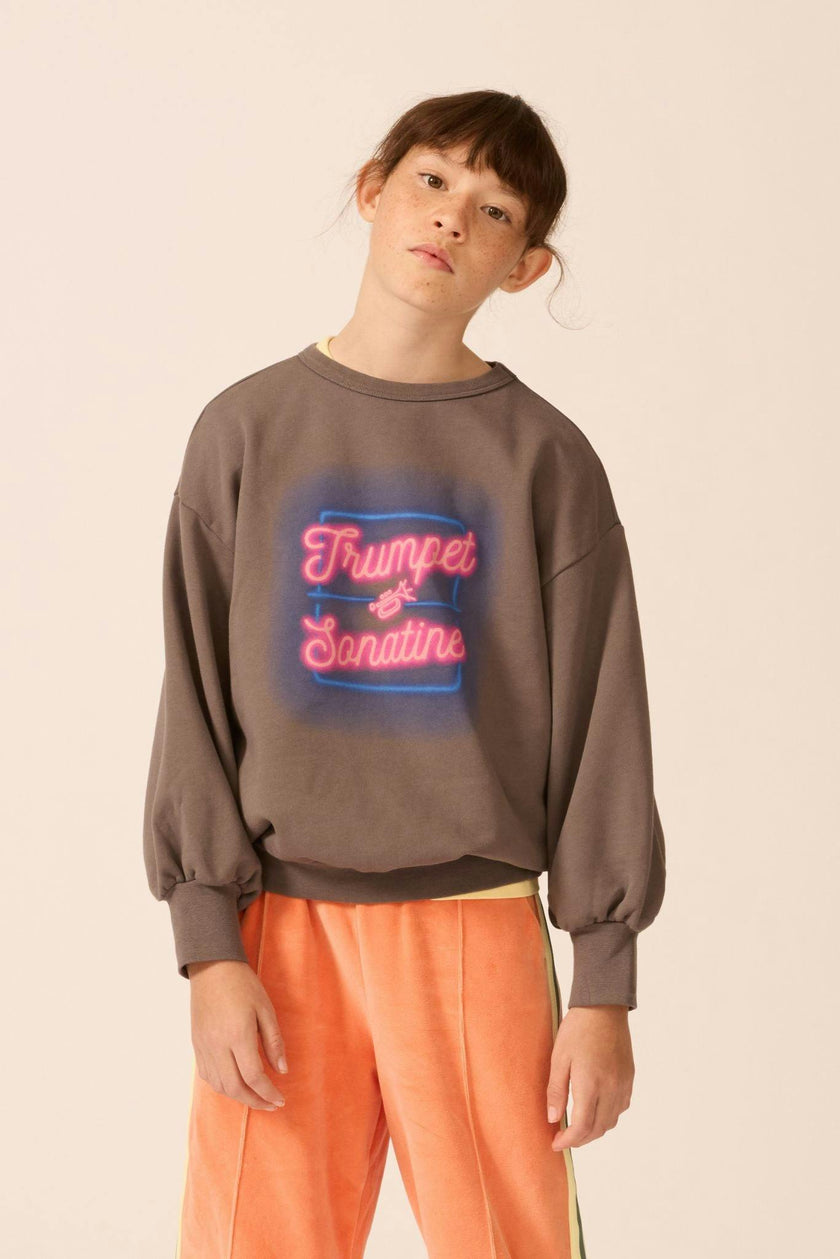Organic Weekend Sweatshirt in Midnight Slate