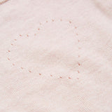 Pointelle Heart Crawler Set - Pink