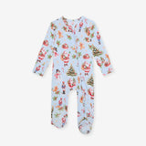 Saint Nicolas Footie Zippered One Piece