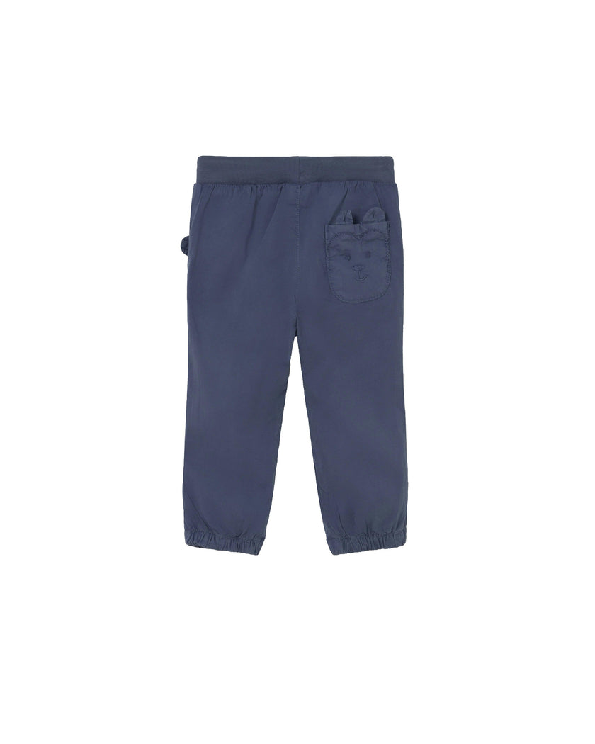 Blue Joggers Baby With Pockets