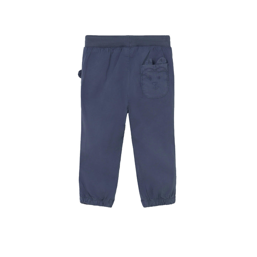 Blue Joggers Baby With Pockets