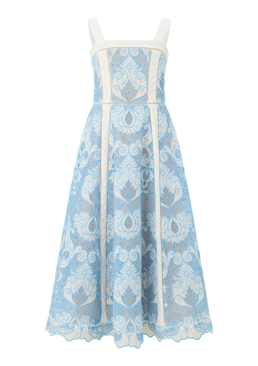 Gisele Embroidery Maxi Dress