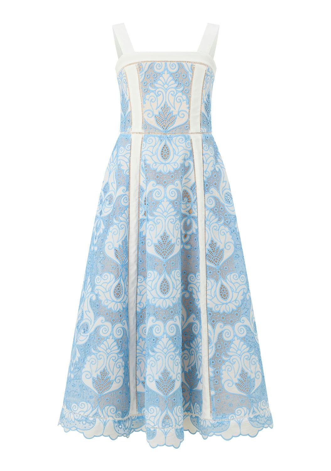 Gisele Embroidery Maxi Dress