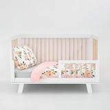 Cotton Muslin Toddler Comforter - Watercolor Roses Grande 2
