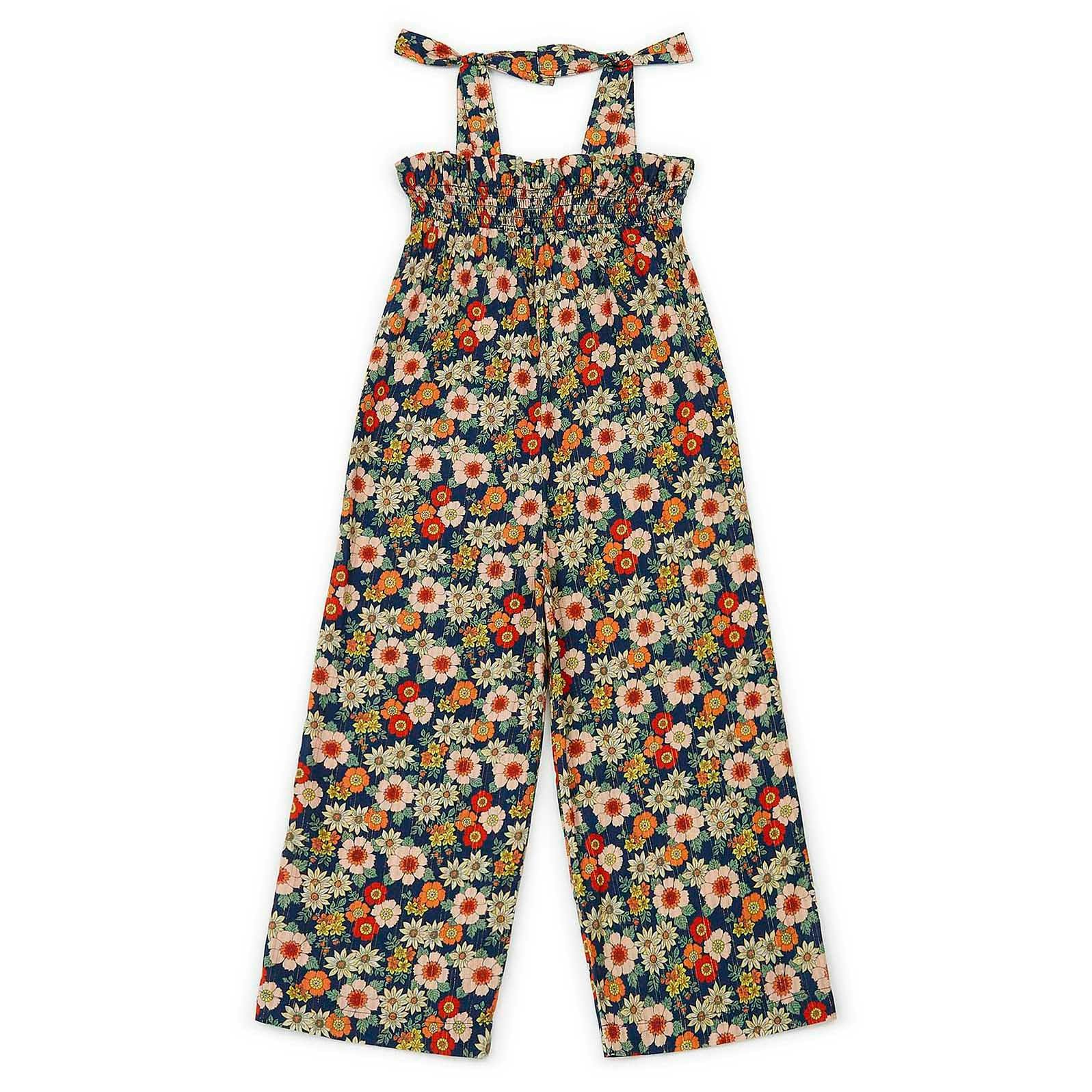 BONTON Edmee 70's Floral Jumpsuit