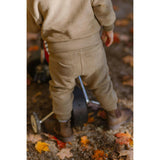 Teddy Fleece Jogger, Green