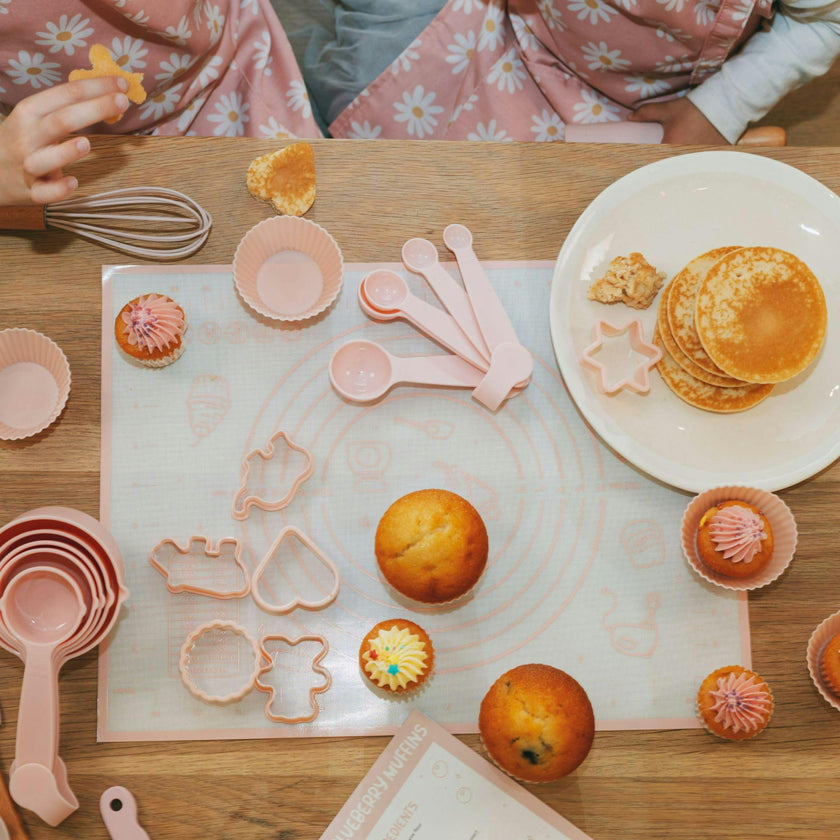 Kid Safe Cooking Tools - Kids Baking Set Gift for Girls