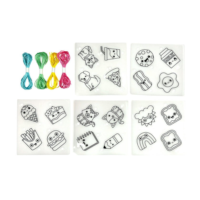 Shrink-its! DIY Shrink Art Bracelet Kit - BFF - 20 Bracelets