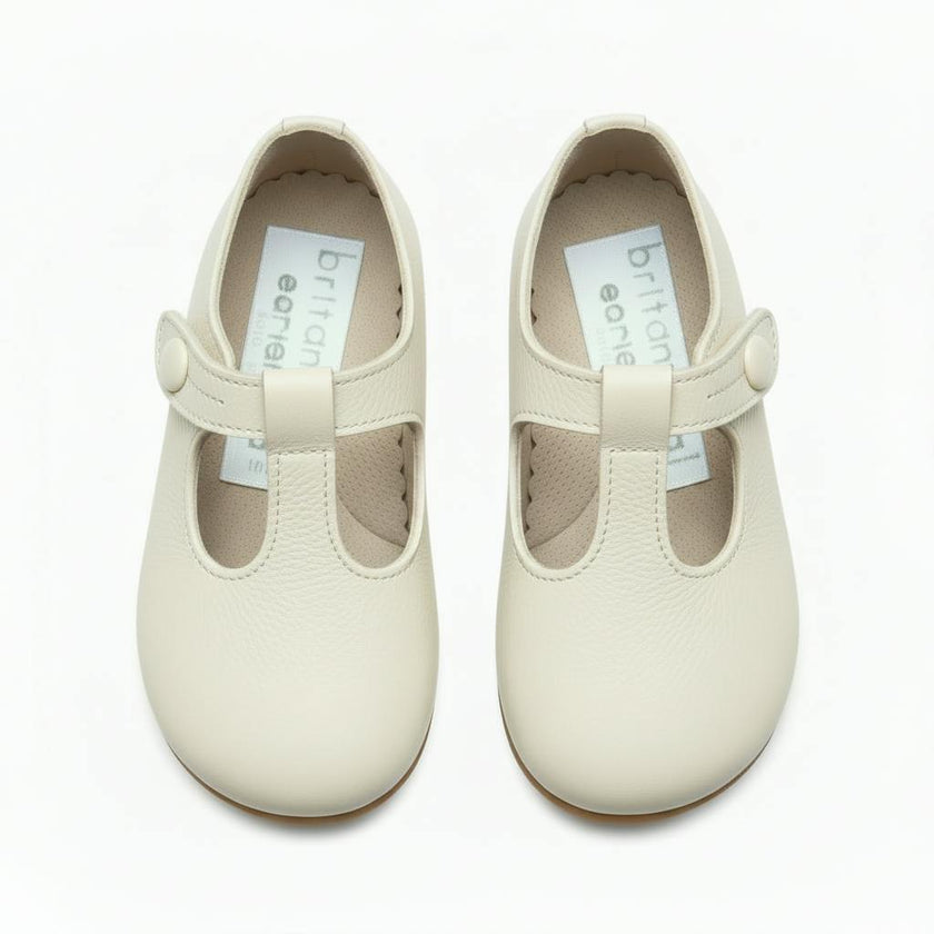 Alex Pre-Walker Baby Shoes - Ivory