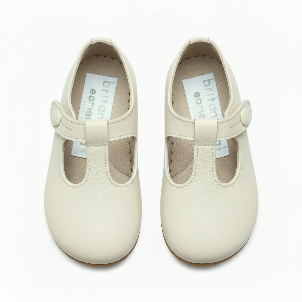 Alex Pre-Walker Baby Shoes - Ivory