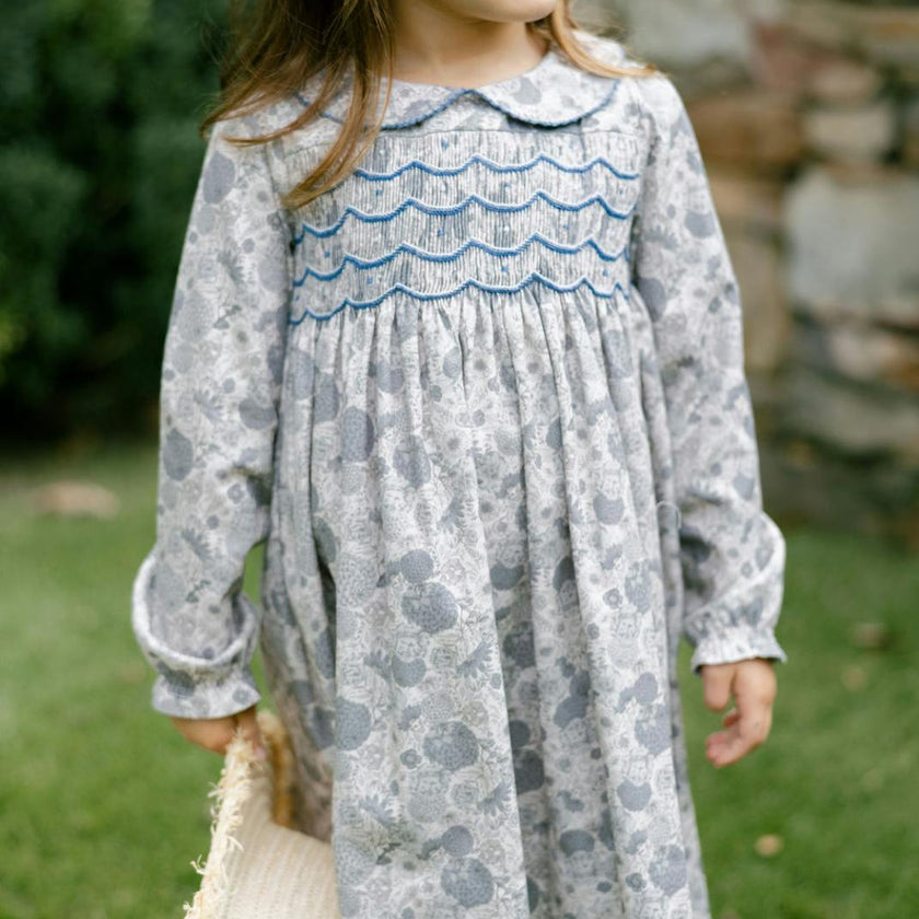 Clara Dress in Dahlia Daze