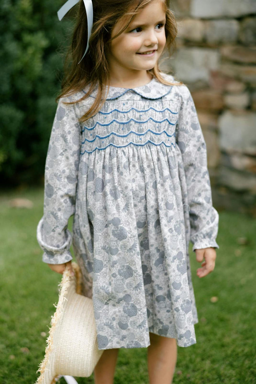 Clara Dress in Dahlia Daze
