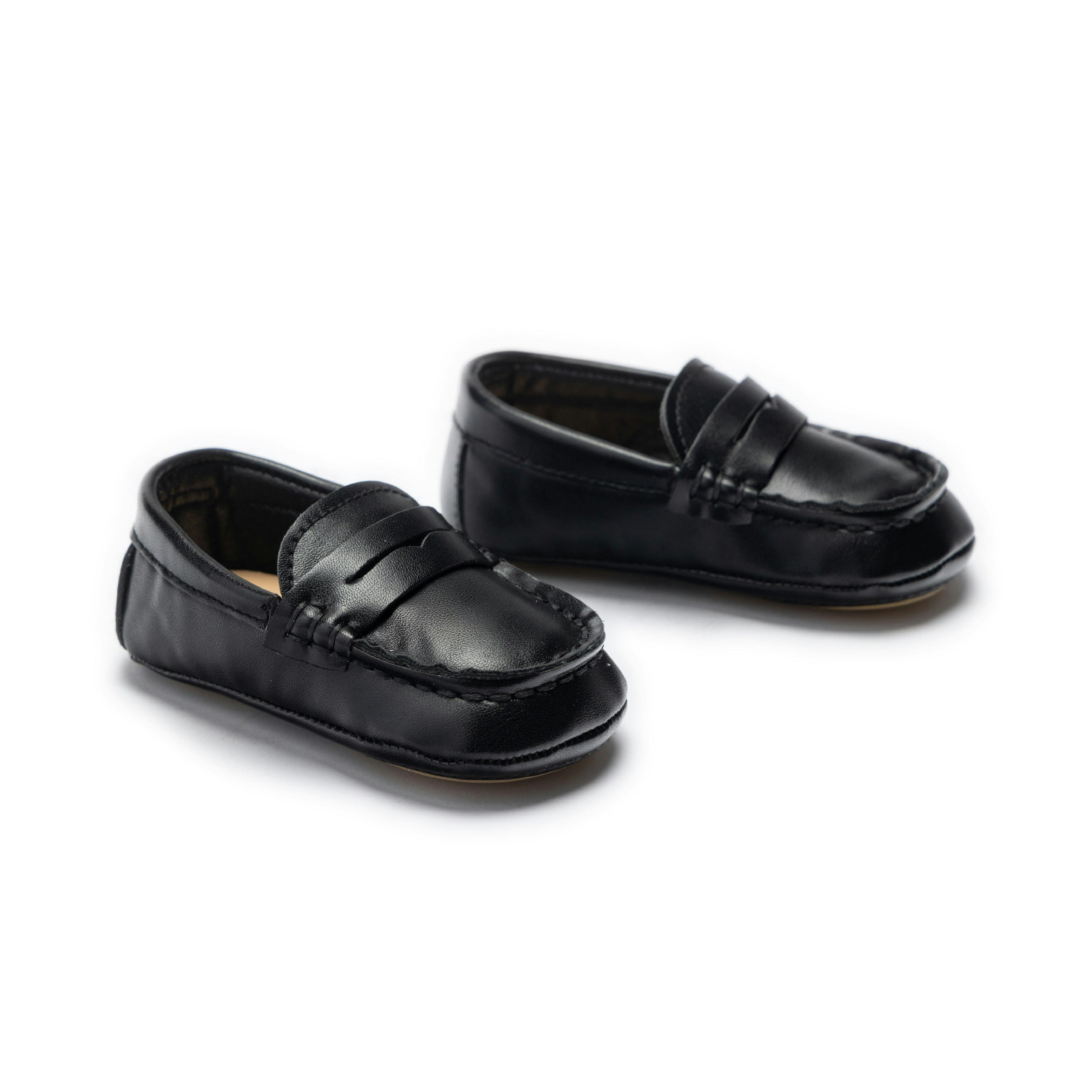 Black Loafer Baby Shoes