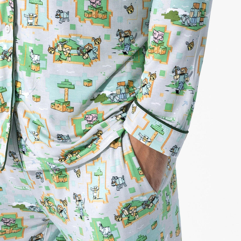 Minecraft: Overworld Dreams Bamboo Men's Pajama Set