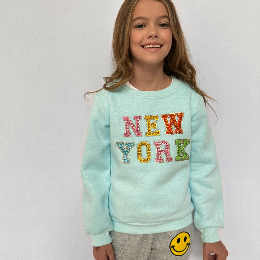 New York Rainbow Gem Sweatshirt