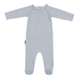 Wave Stripe Footie