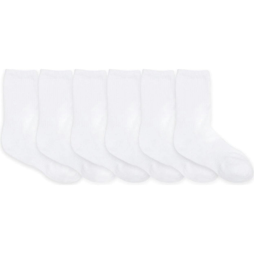 Solid Crew Socks 6 Pack